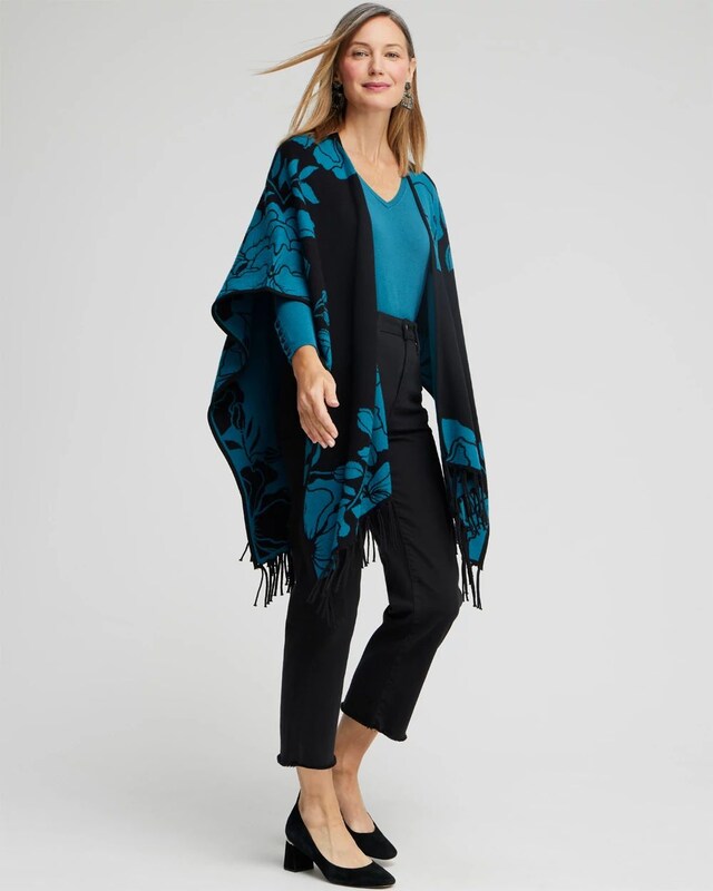 Spun Rayon V-neck Pullover Sweater - image 2